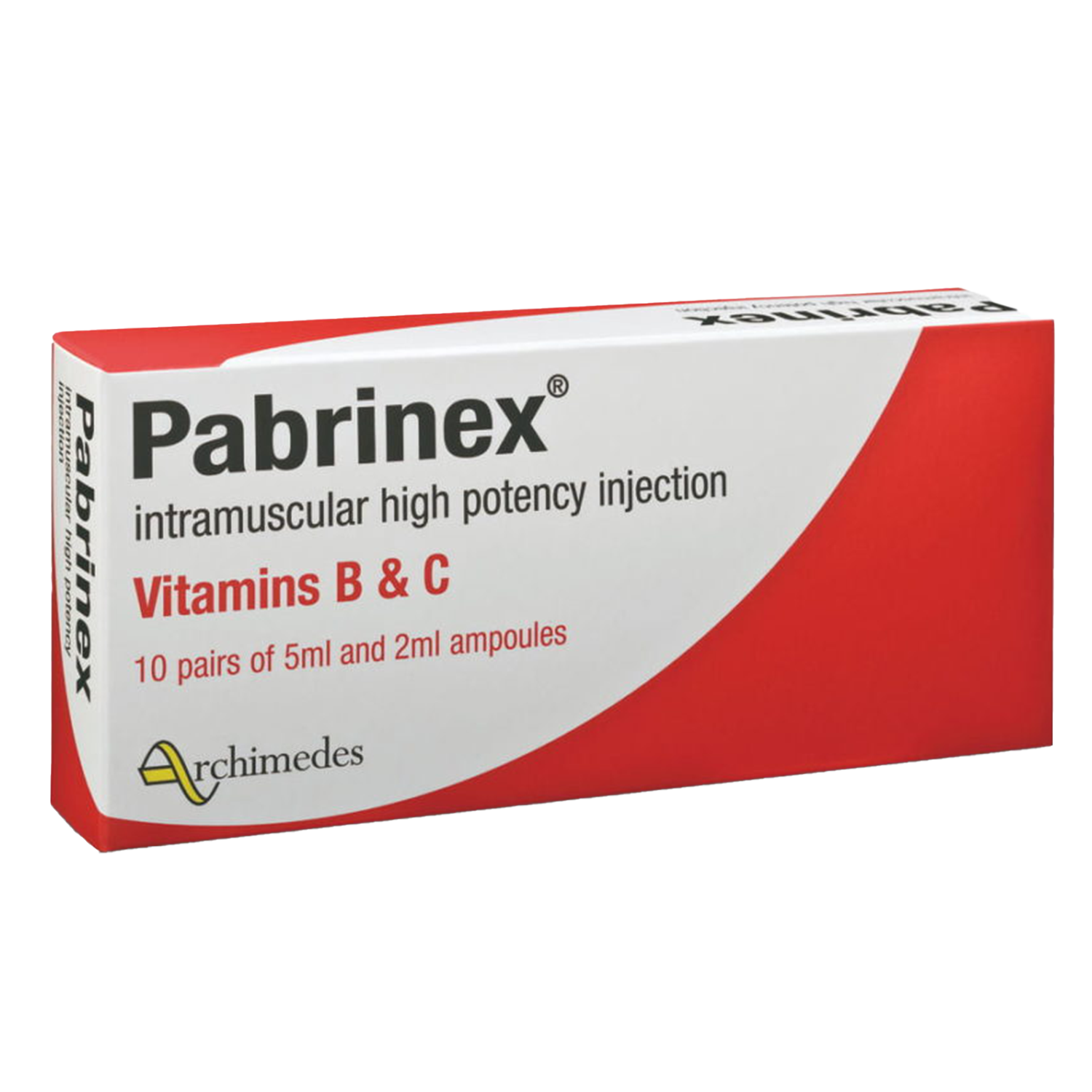 Pabrinex Intramuscular (IM) High Potency Injection (Pack Size 10 Pairs)