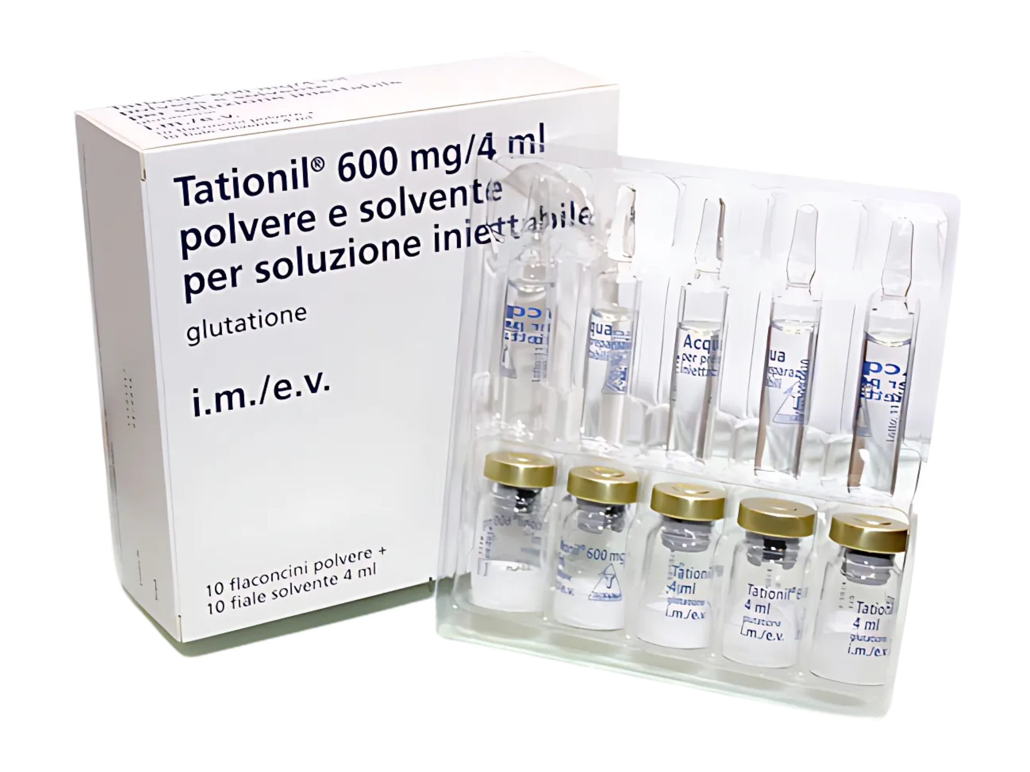 Glutathione 600mg/4ml Ampoules (Pack Size 10)