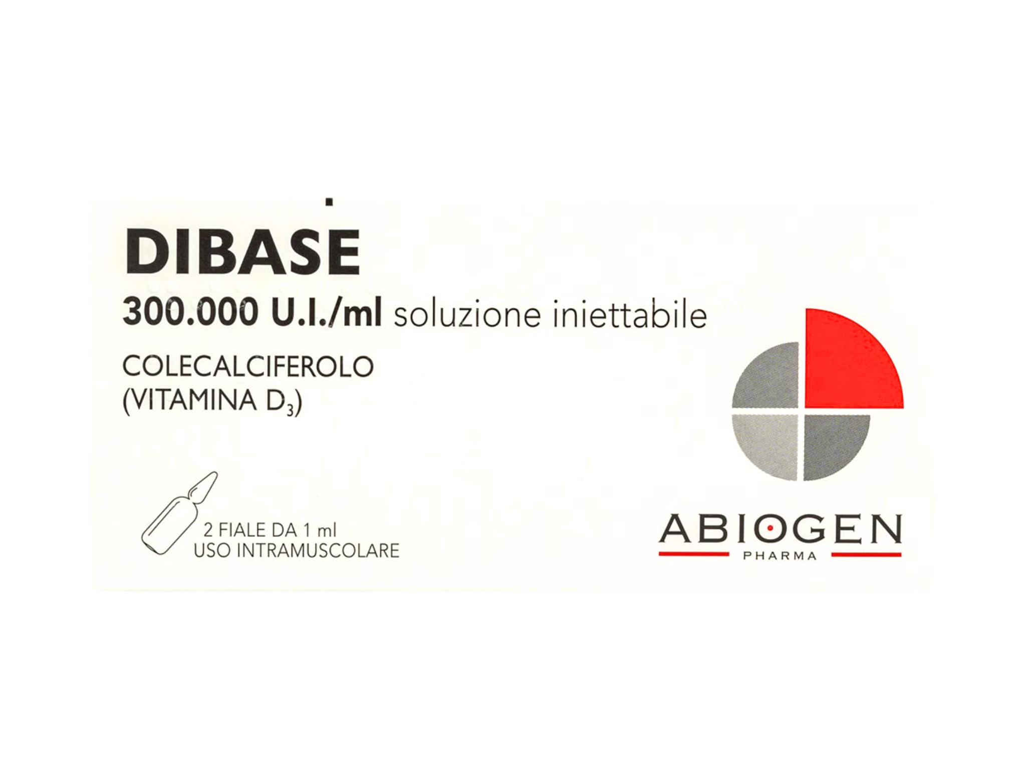 Cholecalcifero (Dibase) 300,000iu/ml Sol Inj (Pack Size 2)